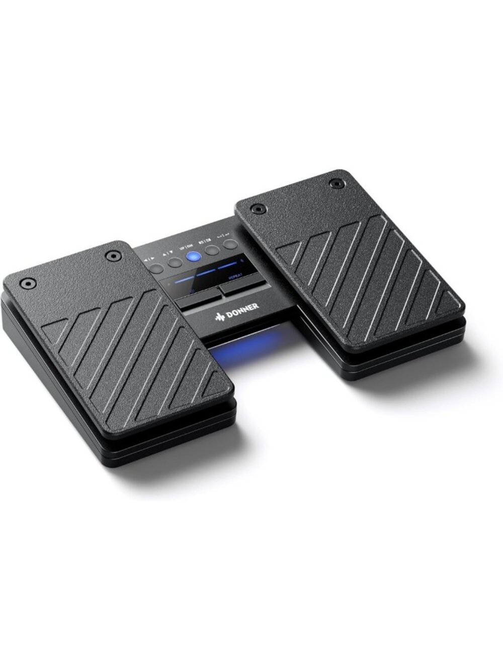 Wireless Bluetooth Page Turner Pedal for iPad & Tablets - Foot Pedal, Black